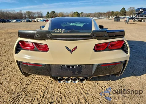 2019 Chevrolet Corvette Grand Sport 2Lt из США, поврежденный, VIN 1G1YY2D76K5116509